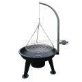 Korejský styl BBQ Grill Tripod Gril na dřevěné uhlí